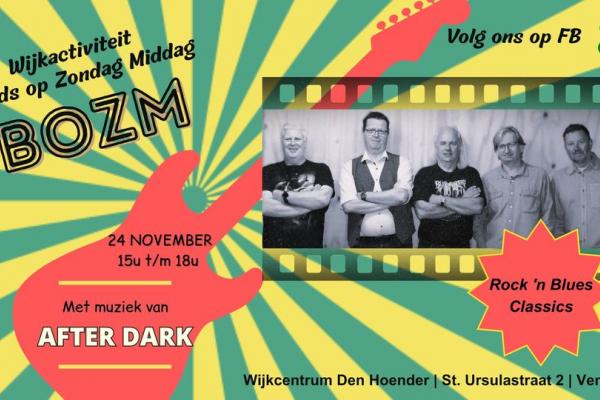 Wijkactiviteit Bands op Zondag Middag | After Dark bij Wijkcentrum Den Hoender