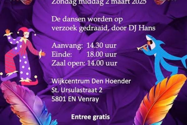 Carnaval in Den Hoender Venray | Country - Linedance met DJ Hans