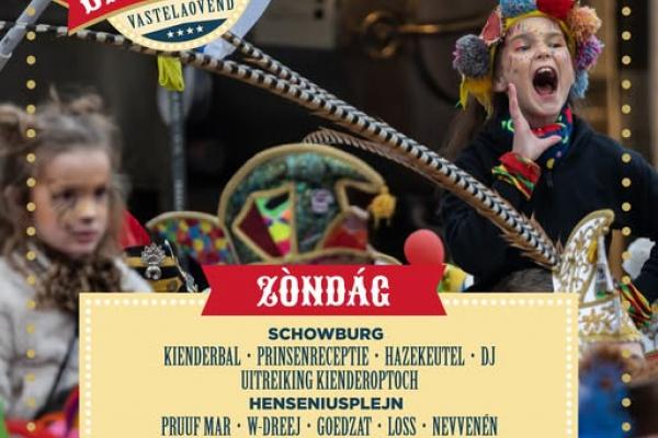 Vastelaoves-zòndág in centrum Venray