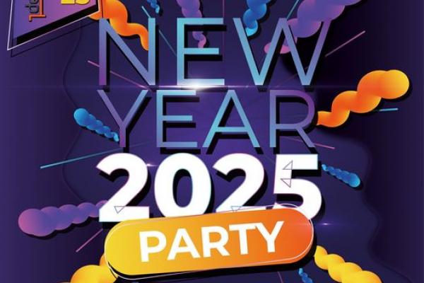 New Year Party 2025 bij De Baank Leunen