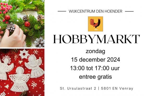 Hobbymarkt bij Wijkcentrum Den Hoender