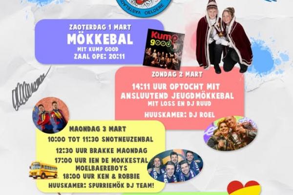 Programma Carnaval De Spurriemök Oirlo