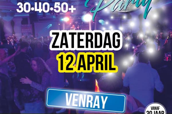 30 40 50+ Dancing Party Venray bij Zaal Zeven