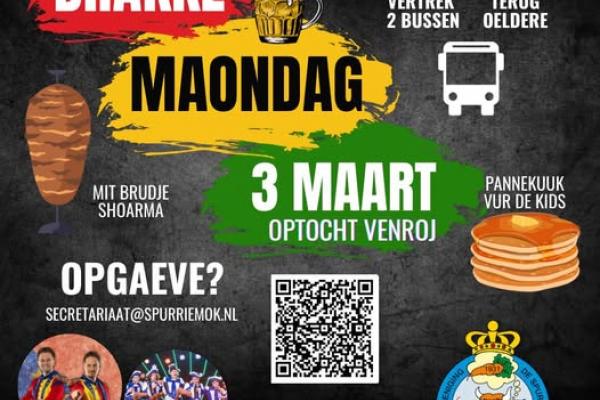 Brakke Maondag Mit de bus en gans Oeldere naor Venroj De Spurriemök Oirlo