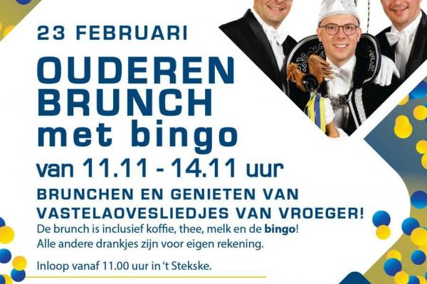 Ouderenbrunch met bingo 23 februari 2025 CV de Piëlhaan Landweert